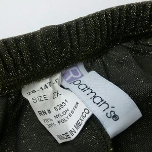 Festive Shimmering Slacks by Roamans 2XL